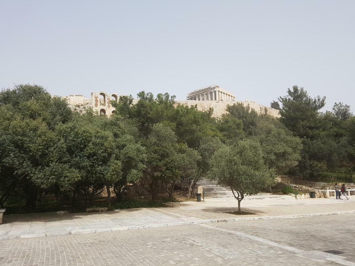 John Beauty 50M2, Metro And Acropolis 5' Lägenhet Aten Exteriör bild