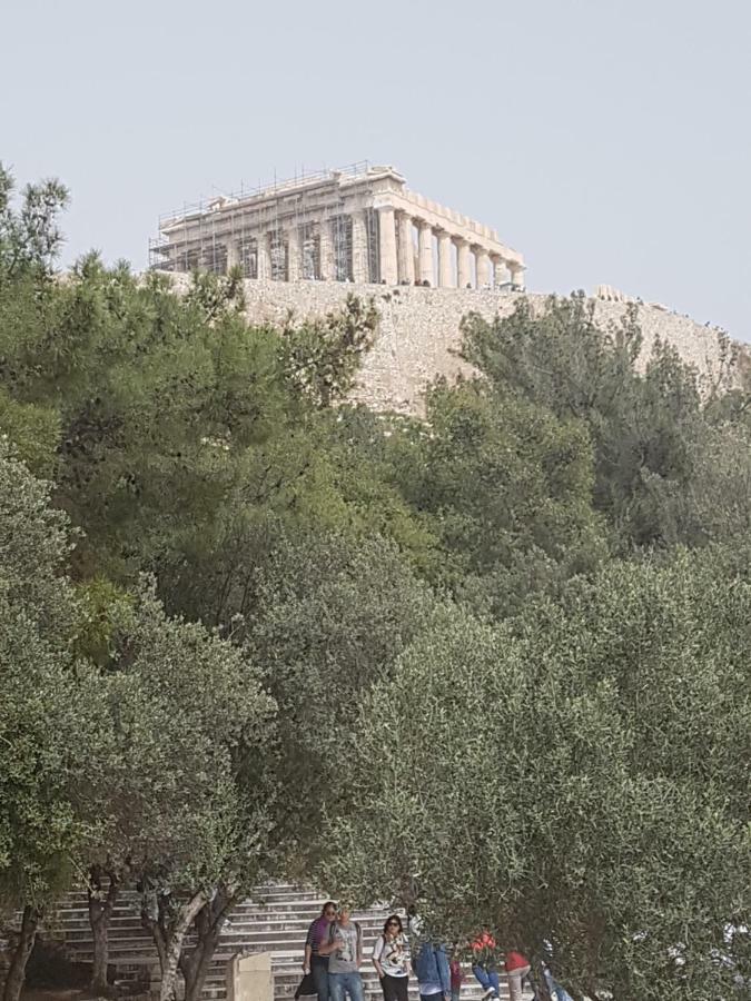 John Beauty 50M2, Metro And Acropolis 5' Lägenhet Aten Exteriör bild